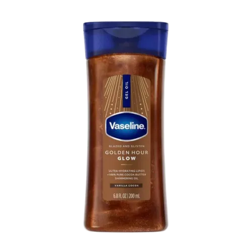 روغن بدن وازلین مدل Golden Hour Glow