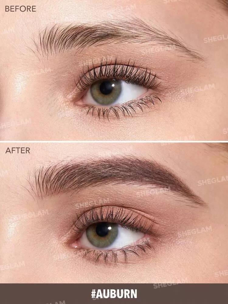 نمونه رنگ‌بندی مداد ابرو دو سر شیگلم