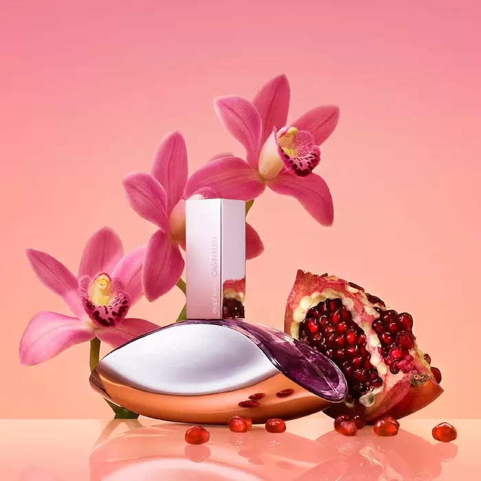نمونه رنگ‌بندی عطر کلوین کلین ایفوریا زنانه