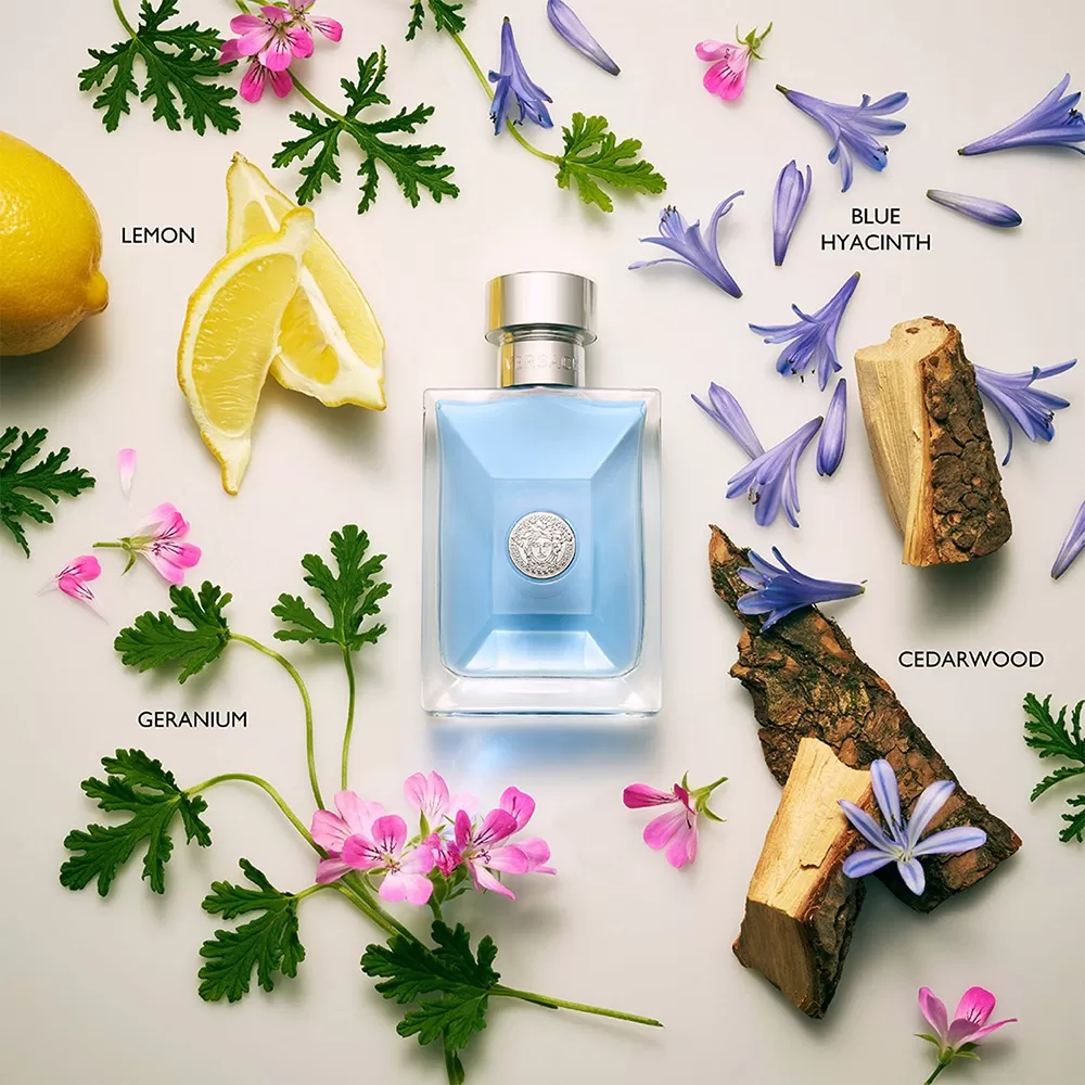 نمونه رنگ‌بندی عطر ورساچه پورهوم 100 میل