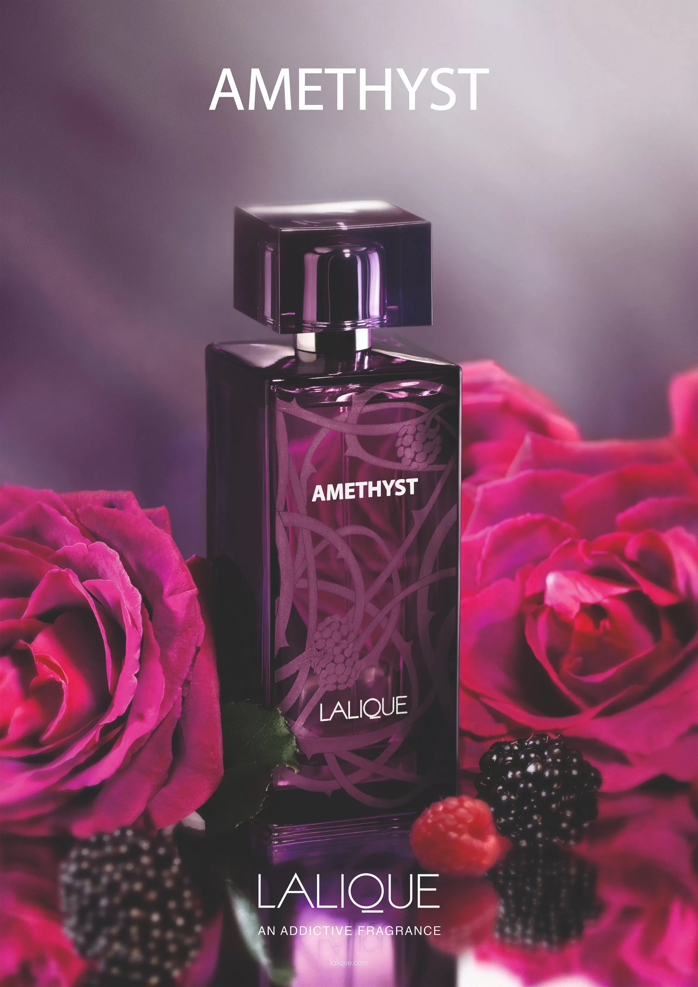 نمونه رنگ‌بندی عطر لالیک آمیتیس