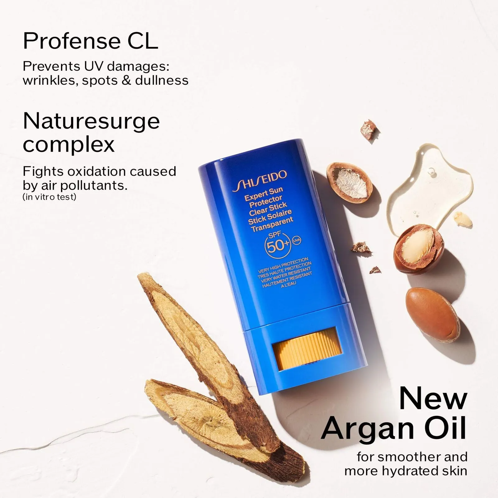 جزئیات و زوایای دیگر ضدآفتاب استیکی شیسیدو