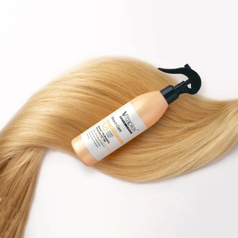 جزئیات و زوایای دیگر اسپری ترمیم کننده و نرم کننده مو مخصوص موهای دکلره شده ویتا پلکس